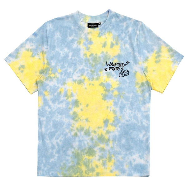 T-shirts - Wasted Paris - Locals T-shirt // Tie & Dye Blue/Yellow - Stoemp