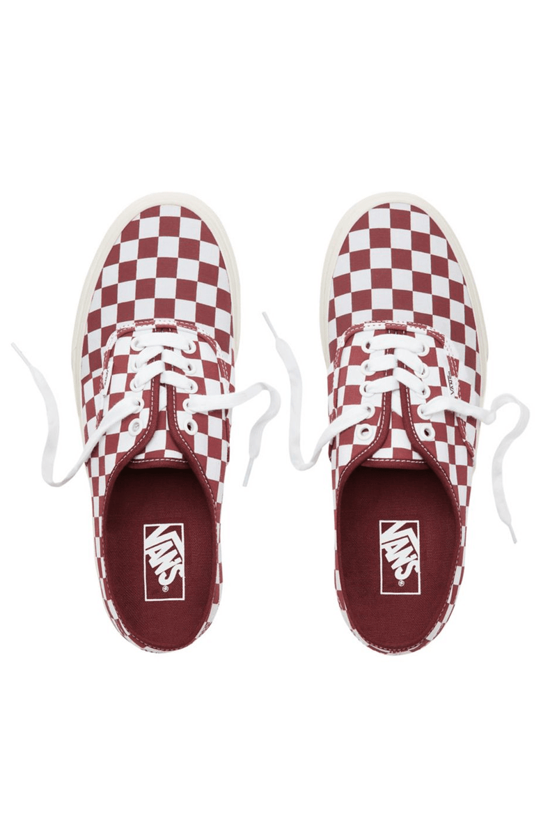 Dim Gray Authentic (Checkerboard) // Port Royal Sneakers Vans