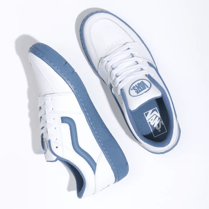 Sneakers - Vans - Fairlane Leather // True White/Moonlight Blue - Stoemp