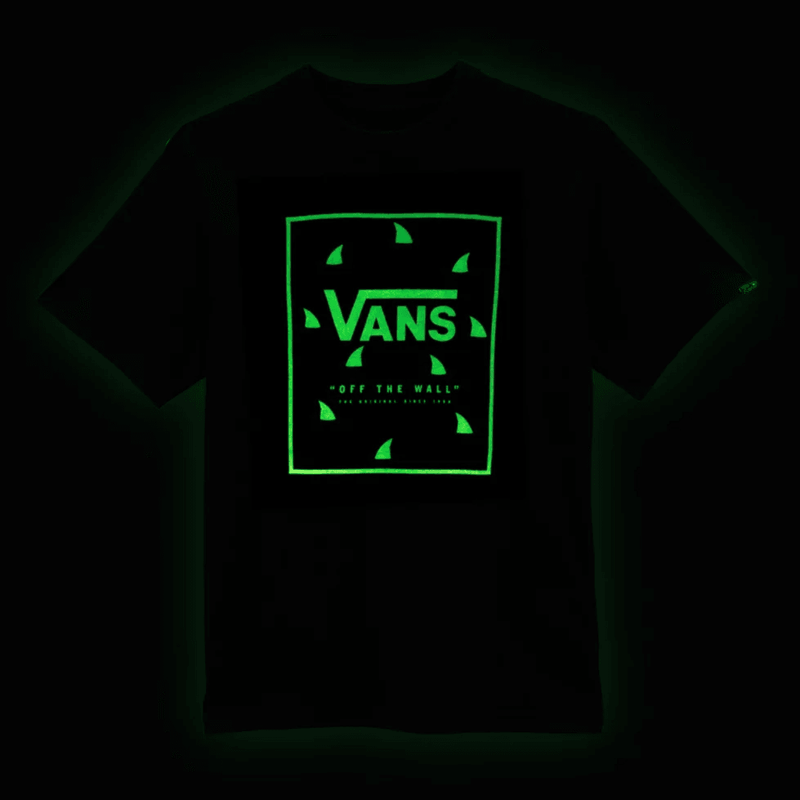T-shirts - Vans - Print Box Boys // Black/Shark Fin - Stoemp