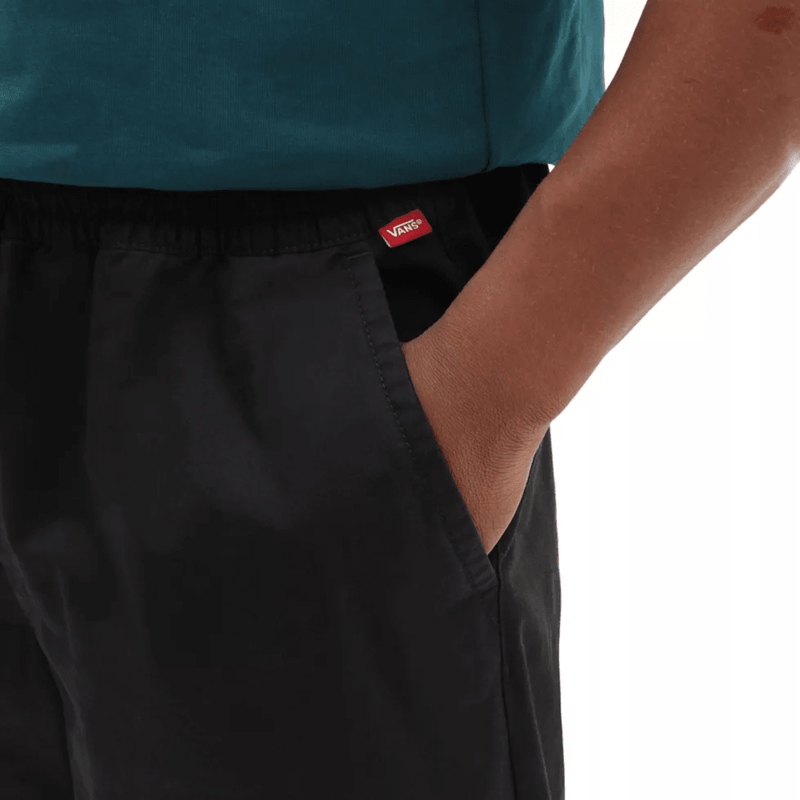Pantalons - Vans - Range Baggy Tapered Elastic Waist Pant // Black - Stoemp