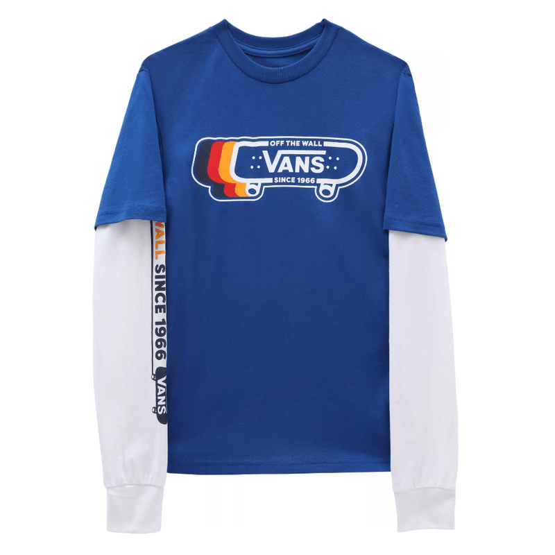 T-shirts - Vans - Sk8 Since 1966 Twofer Tee // True Blue/White - Stoemp
