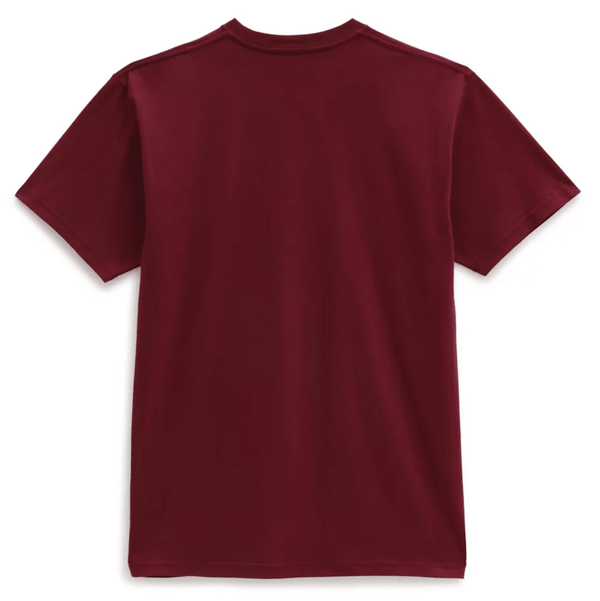 T-shirts - Vans - Left Chest Logo Tee // Burgundy - Stoemp