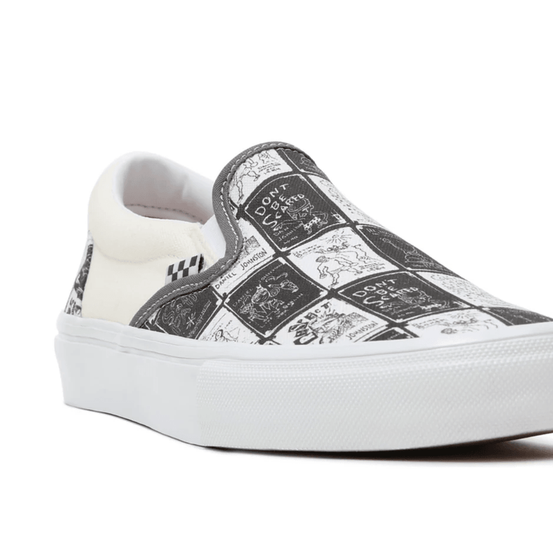 Sneakers - Vans Skate - Skate Slip-On // Daniel Johnston // Raven - Stoemp