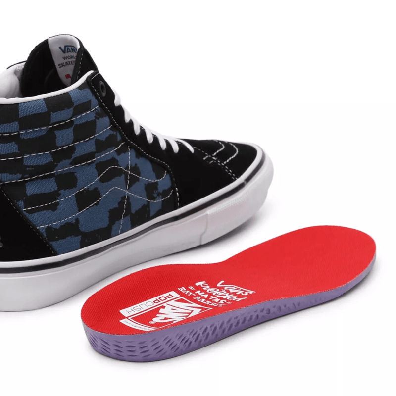 Sneakers - Vans - Skate Sk8-Hi // Krooked By Natas For Ray // Blue - Stoemp