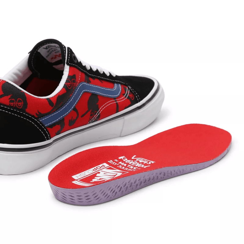 Sneakers - Vans - Skate Old Skool // Krooked By Natas For Ray // Red - Stoemp