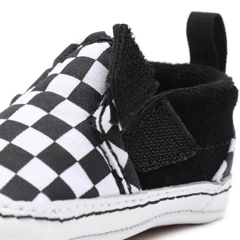 Sneakers - Vans - Slip-On V Crib // Checker // Black/White - Stoemp