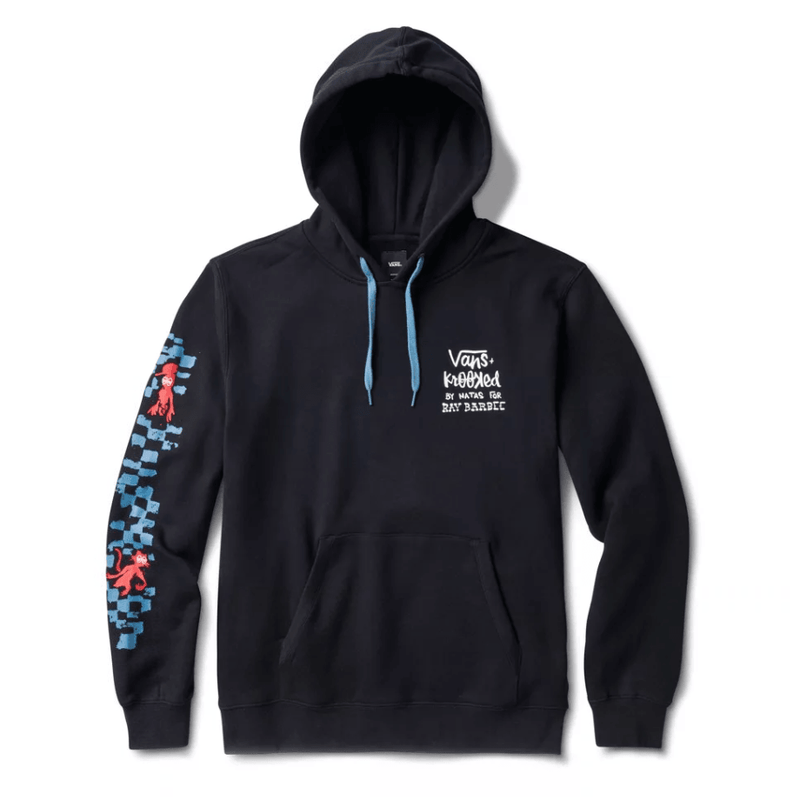 Sweats à capuche - Vans - Krooked By Natas Hoodie // Black - Stoemp