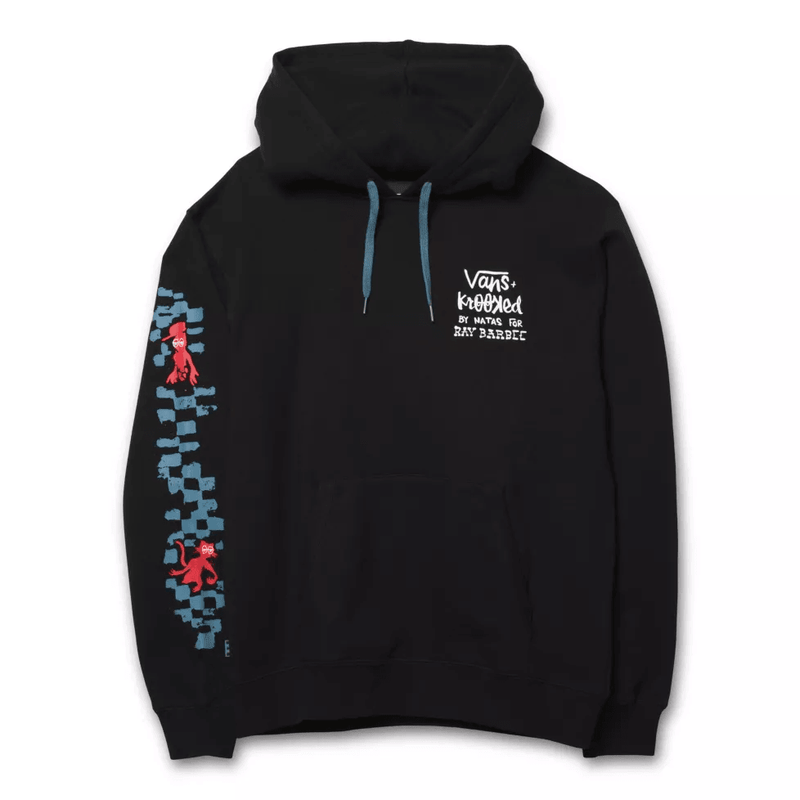 Sweats à capuche - Vans - Krooked By Natas Hoodie // Black - Stoemp