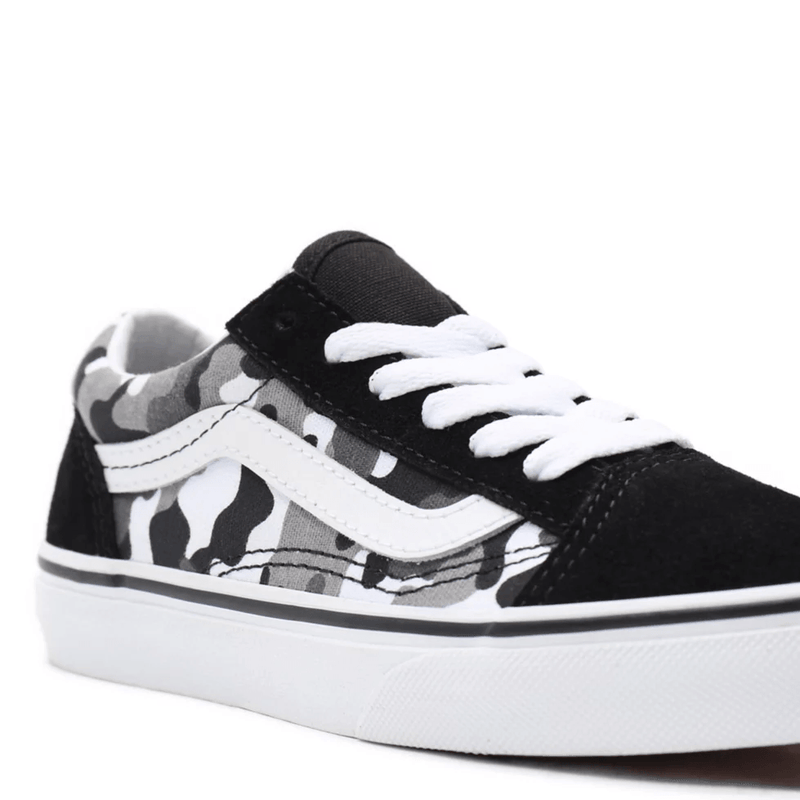 Sneakers - Vans - Primary Camo Old Skool Kids  // Black/True White - Stoemp