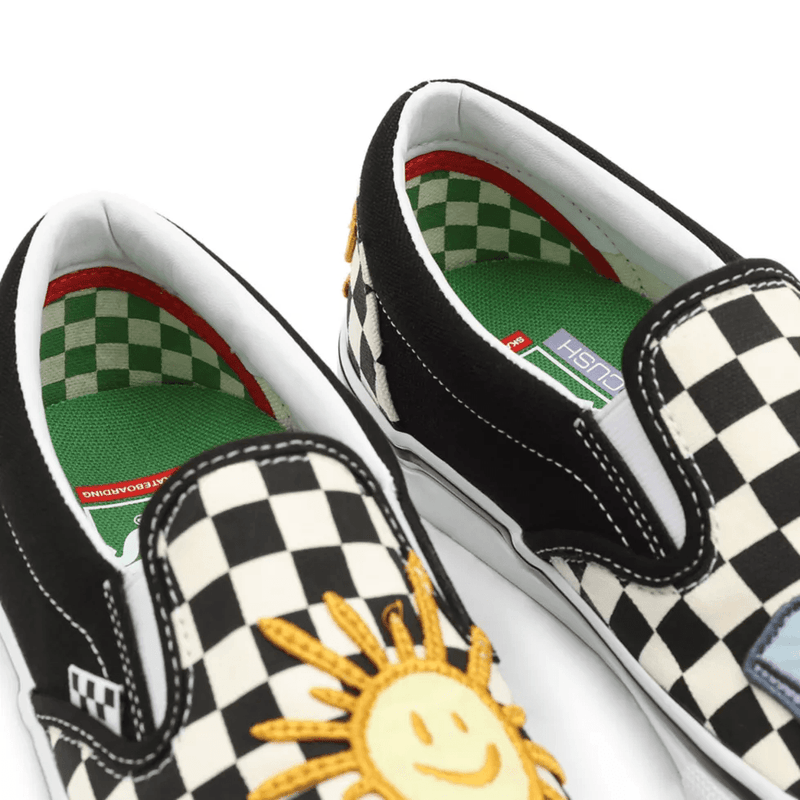 Sneakers - Vans - Skate Slip-on // Skateistan // Checkerboard - Stoemp