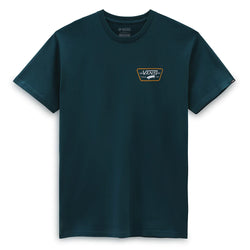T-shirts - Vans - Full Patch Back SS Tee // Deap Teal/White - Stoemp