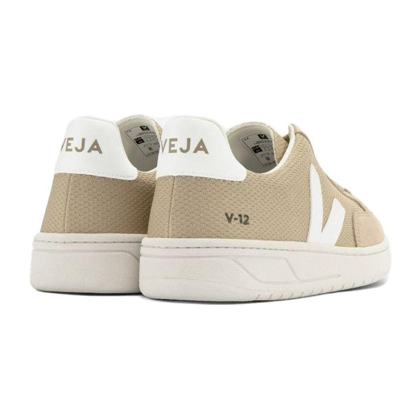 Sneakers - Veja - V-12 Alveomesh // Dune/White - Stoemp